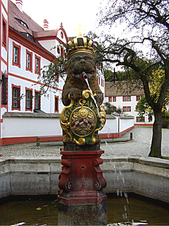 Böhmischer Löwe im Kloster St. Marienstern